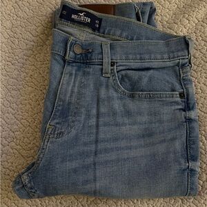 Men’s Hollister Denim Super Skinny Blue Jeans size 31/30